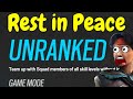 They Removed Unranked in Rainbow Six Siege