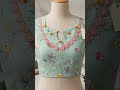 Cotton suit lace designs/summer punjabi suit/cotton suit/l v-neck neck design trendy neck design