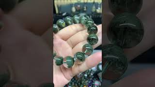 Genuine Natural Green Phantom Ghost Quartz Crystal Gemstones