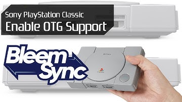 Sony Playstation Classic BleemSync 1.1 Hack Update Tutorial: OTG Support Added
