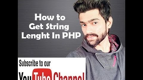 Beginar PHP Tutorial - 46 - String Function: String Length
