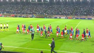 Izlazak Igrača Na Teren Bih - Austrija Liga Nacija