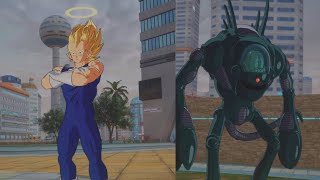 (Z) End Ssj Vegeta vs Dr. Wheelo - REQUESTED BATTLE - Dragon ball sparking zero