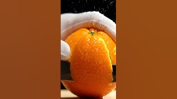 ✨ Perfect Orange Slice | Cinematic ASMR Cutting |  🍊🔪#viral #relaxing #asmr#youtubeshorts #youtube