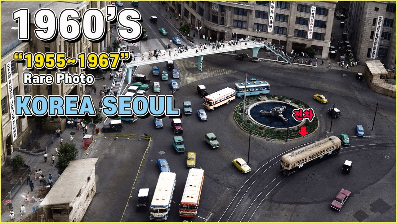 Коллекция редких фотографий о жизни в Сеуле 1960-х годов