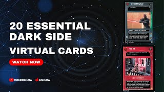 The 20 Essential Dark Side Virtual Cards You Need to Know!