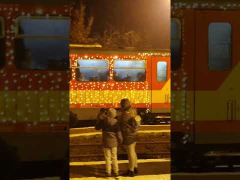 Fény BZ háromszor is keresztülmegy Gyulán 🚂🎄
