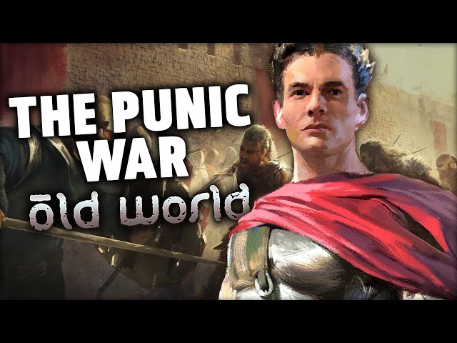 [6] The PUNIC WAR but Carthage is WAY STRONGER | Old World 4x Strategy/RPG