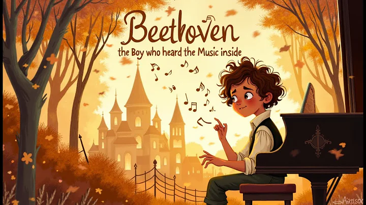 Beethoven | The Boy Who Heard the Music Inside | Flipbook Biography for Kids | English Learning