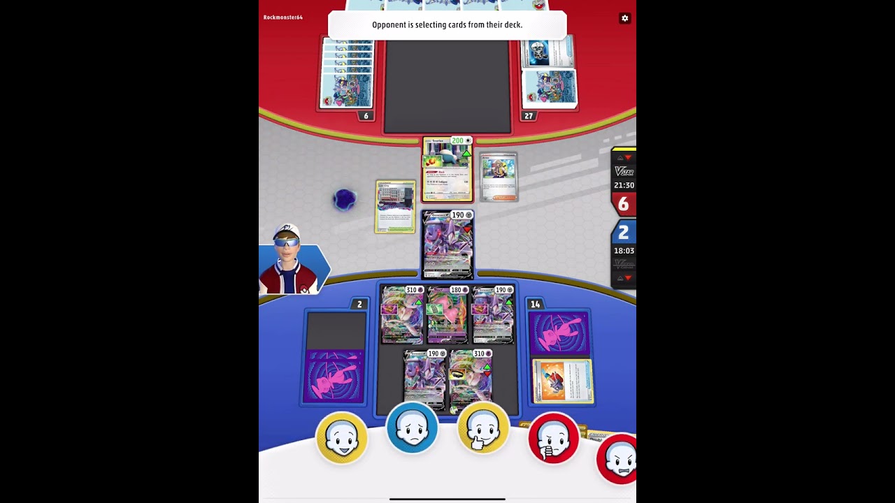 Mew Vmax vs Spiritomb and Block Lax 🥱 🥱 🥱