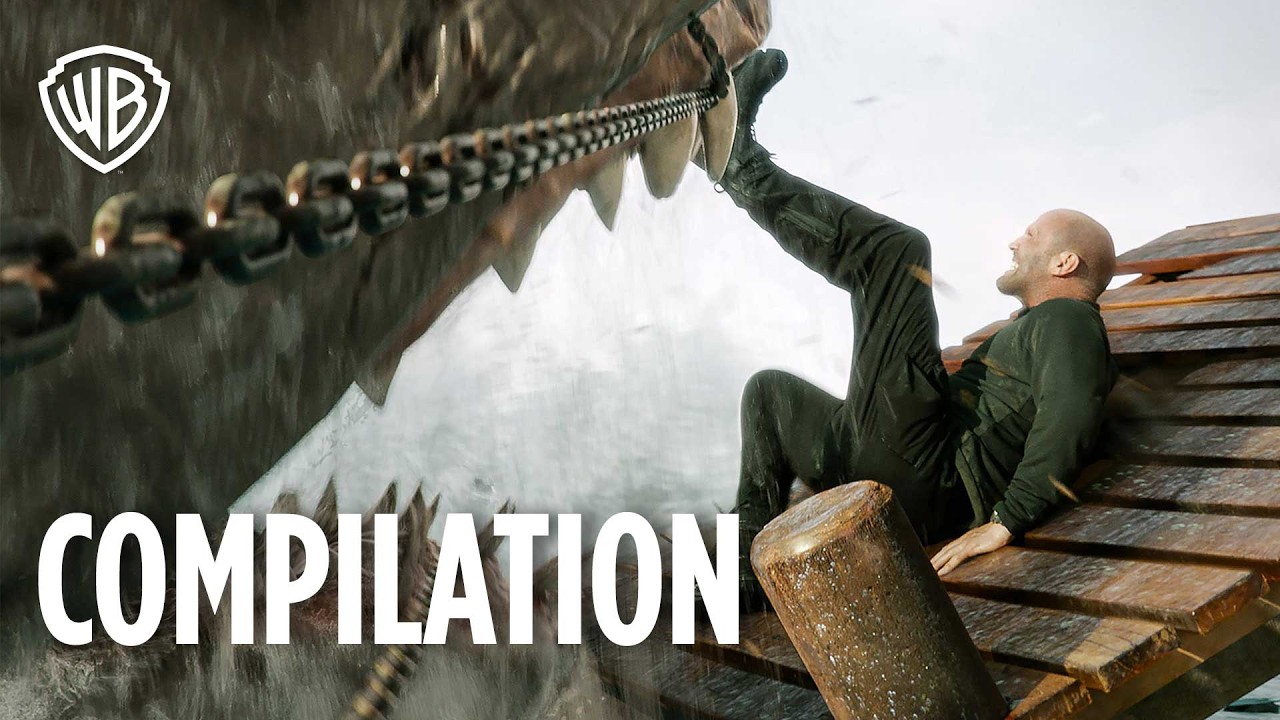 The Meg | Ultimate Jason Statham vs. Megs Compilation | Warner Bros. Entertainment