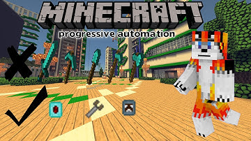 minecraft 1.8.9 mod review (showcase) | progressive automation mod