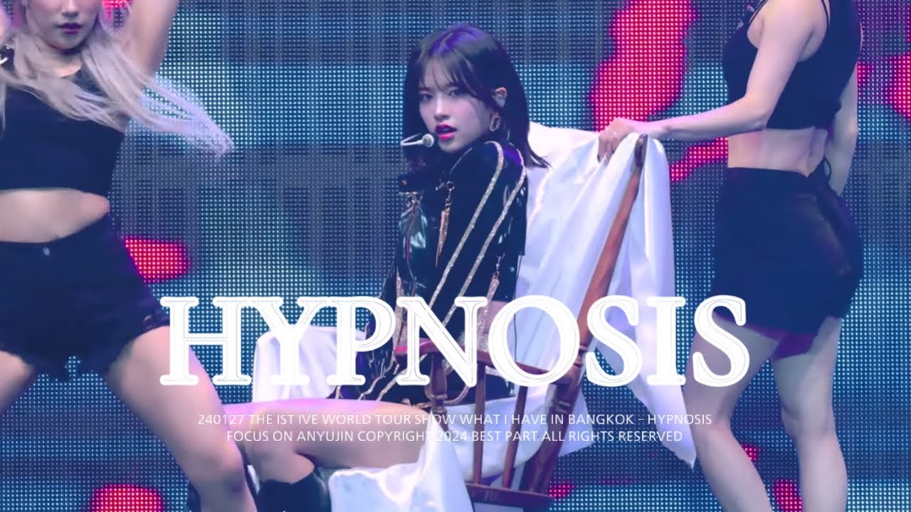 [4K] 240127 IVE SHOW WHAT I HAVE IN BANGKOK HYPNOSIS 섬찟 ANYUJIN 안유진 직캠