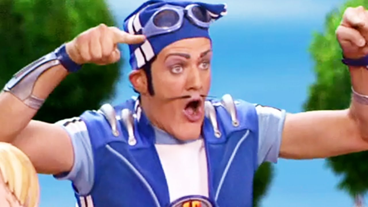 Lazy Town En Español Sportacus Falso El Nuevo Superhéroe De Lazytown 