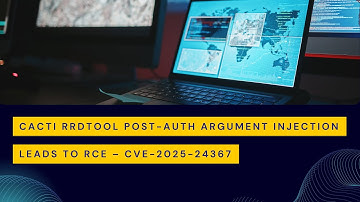 Cacti RRDTool Post-Auth Argument Injection Leads to RCE – CVE-2025-24367 | POC #latestcve #poc