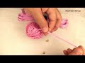 Hand Embroidery Tassel work,Yeni başlayanlar için Püskül Diy el nakışı