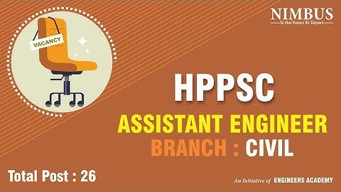 HPPSC Recruitment 2021 | HPPSC AE Latest Vacancies 2021 |Civil Engineering | Latest Job Updates 2021