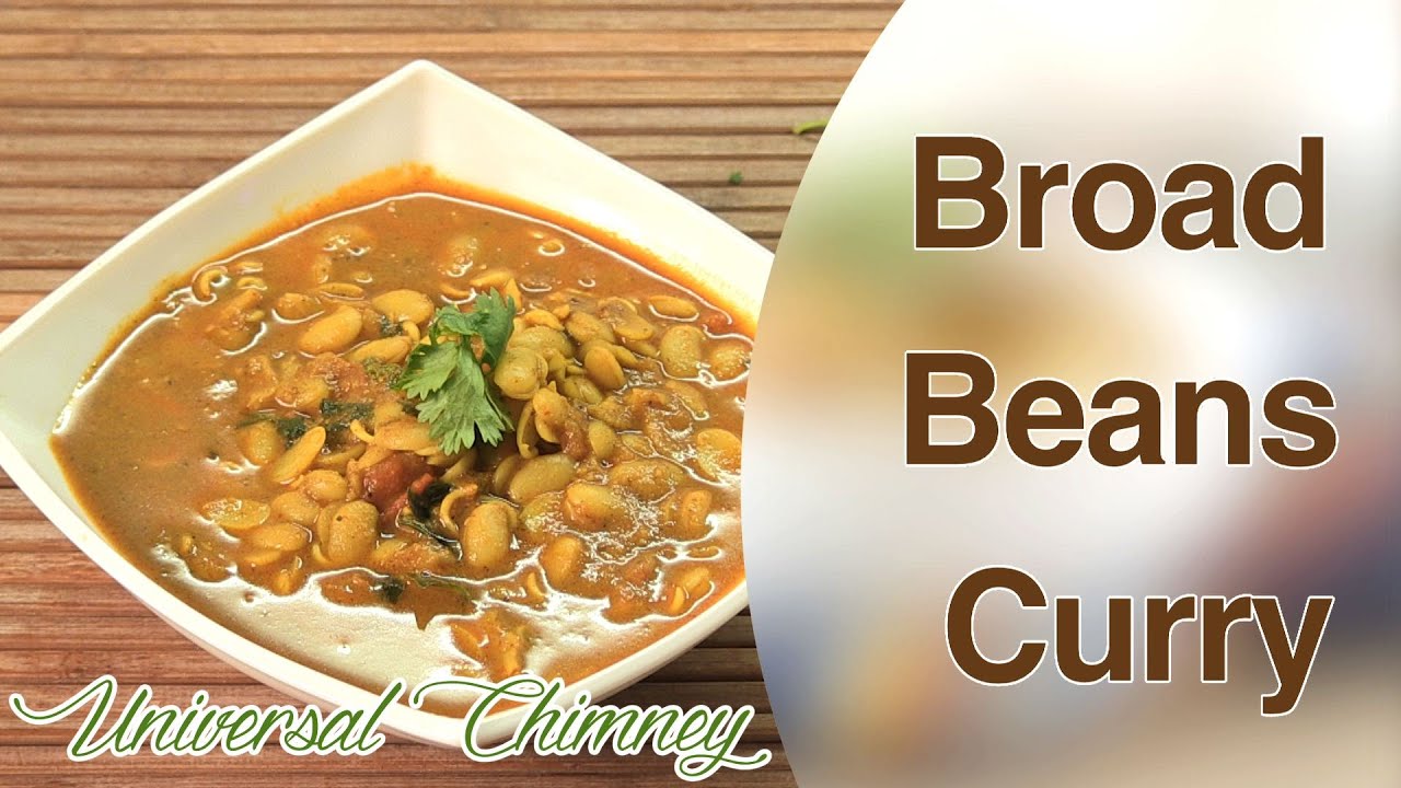Vaalachi Bhaaji (Broad Beans Curry) By Smita Universal Chimney YouTube