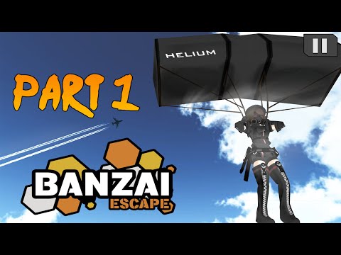 Banzai Escape Walkthrough Part 1 - First Tutorial Level [1080p 60 FPS]