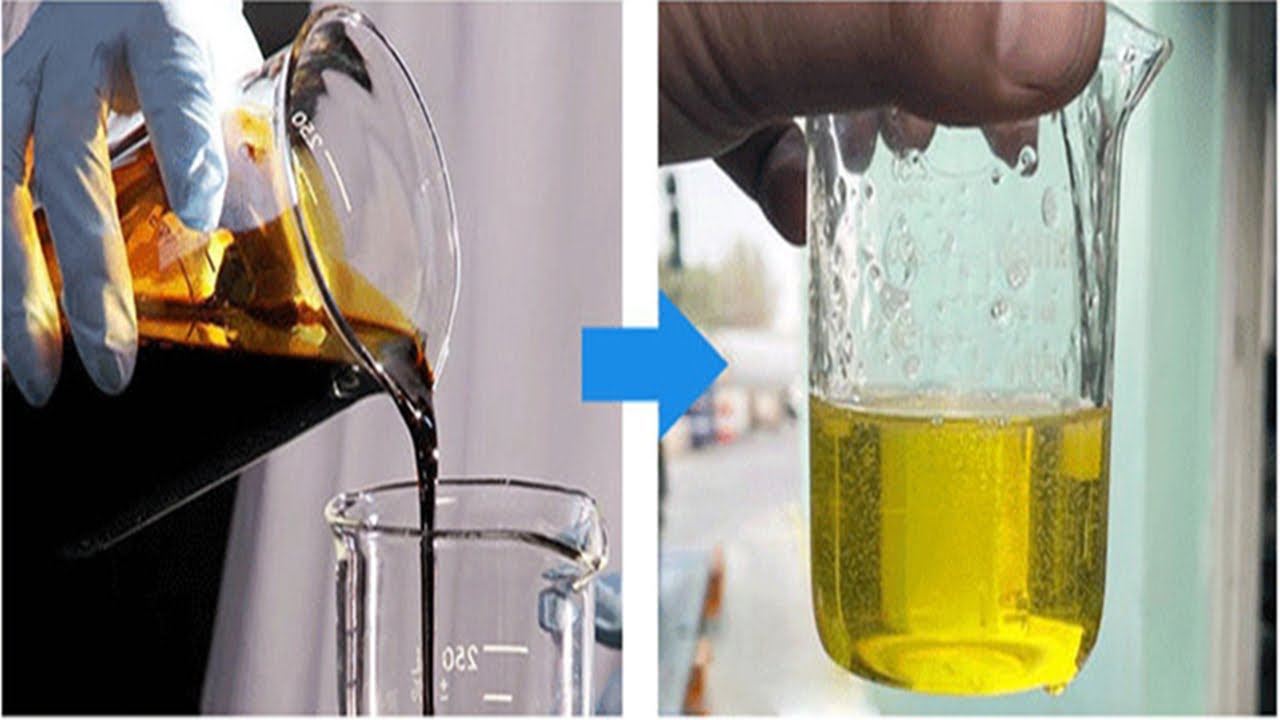 Waste Motor Oil To Diesel Oil Distillation Plant For Used Oil Recycling ...