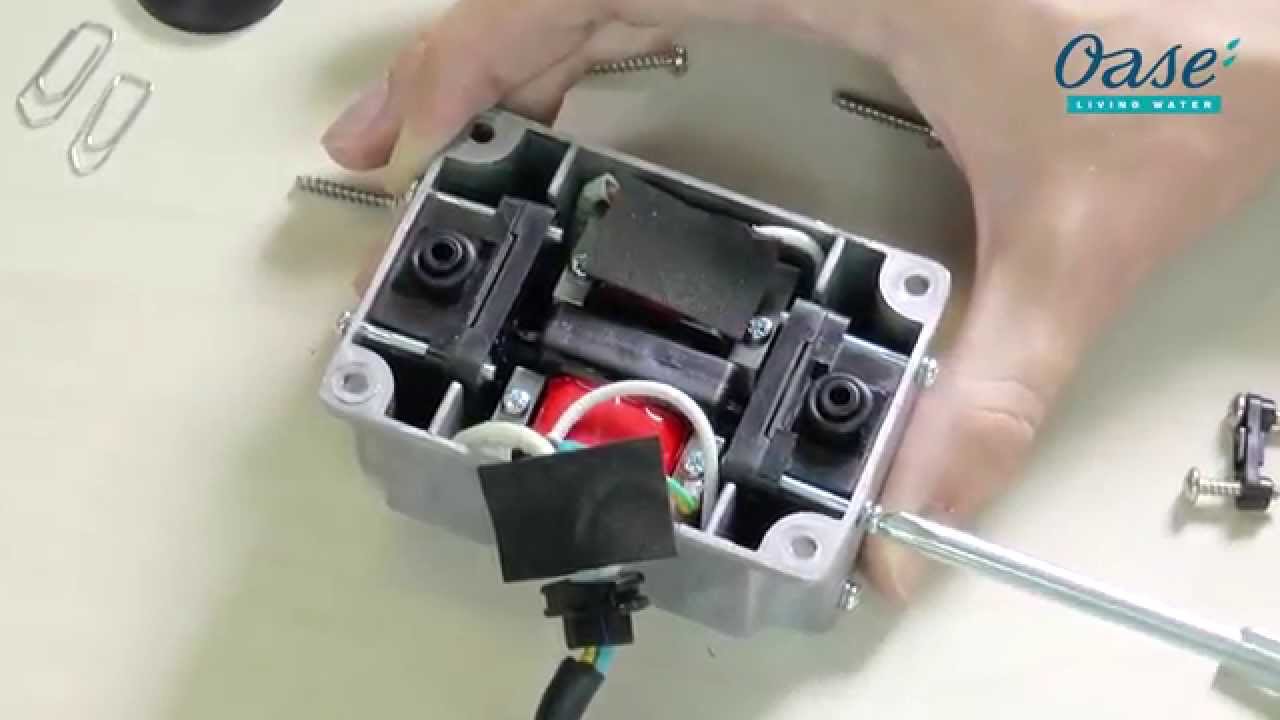 OASE | Belüfterpumpen - AquaOxy 500 - Membranwechsel - Anleitung | Deutsch