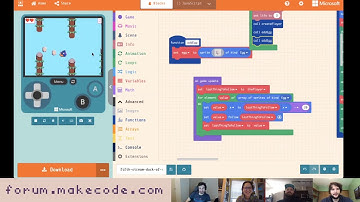 MakeCode Arcade Advanced - Falling duck remix, part two!