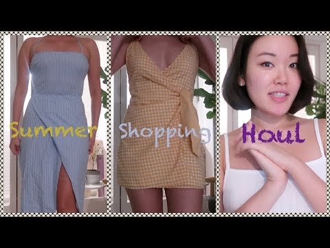 여행전 <strong>REVOLVE</strong> + BERSHKA 에서 쇼핑한 옷 같이 봐요😊Summer <strong>clothing</strong> haul