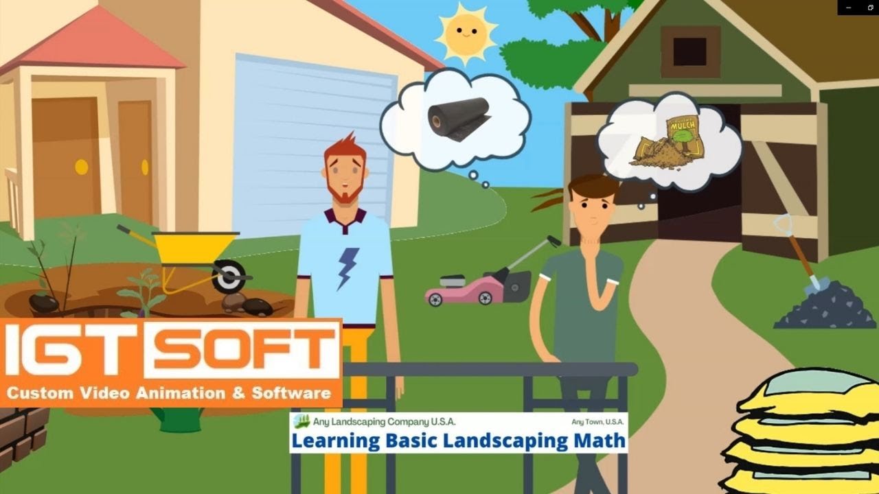 Second Chance Careers Landscaping Math Area & Volume Tutorial Educational Video