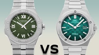 Celebrity Chopard Alpine Eagle (298600-3014) vs IWC Ingenieur Aqua Dial (IW3289-03) - Hands-On Comparison Profile