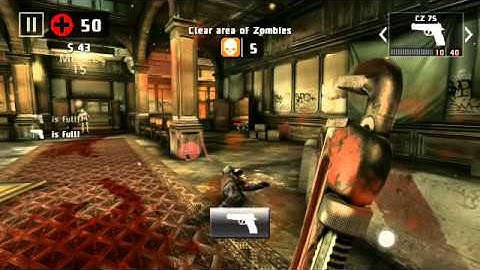 TEST Screencast of Dead Trigger 2 Android video game