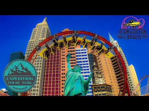 Video: Anmeldelse af Big Apple Coaster i New York, New York i Vegas