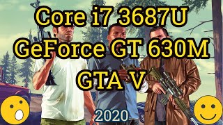 Core i7 3687U + GeForce GT 630M = GTA V