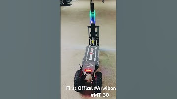 March 15th 2025 #Arwibon #MT30 #scooter #ebike #40mph #3wheelscooter @WandKTech