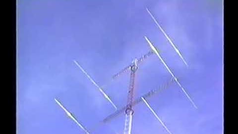 48 element 14 MHz array rotating