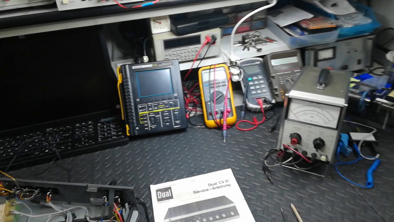 30 Tear Down Dual CV31 Vintage Audio Amplifier Test Quality