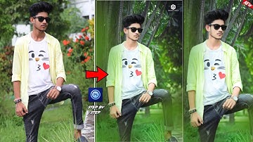 Photoshop touch Natural Background change tutorial |photoshop touch mobile editing - Ps Touch Edit