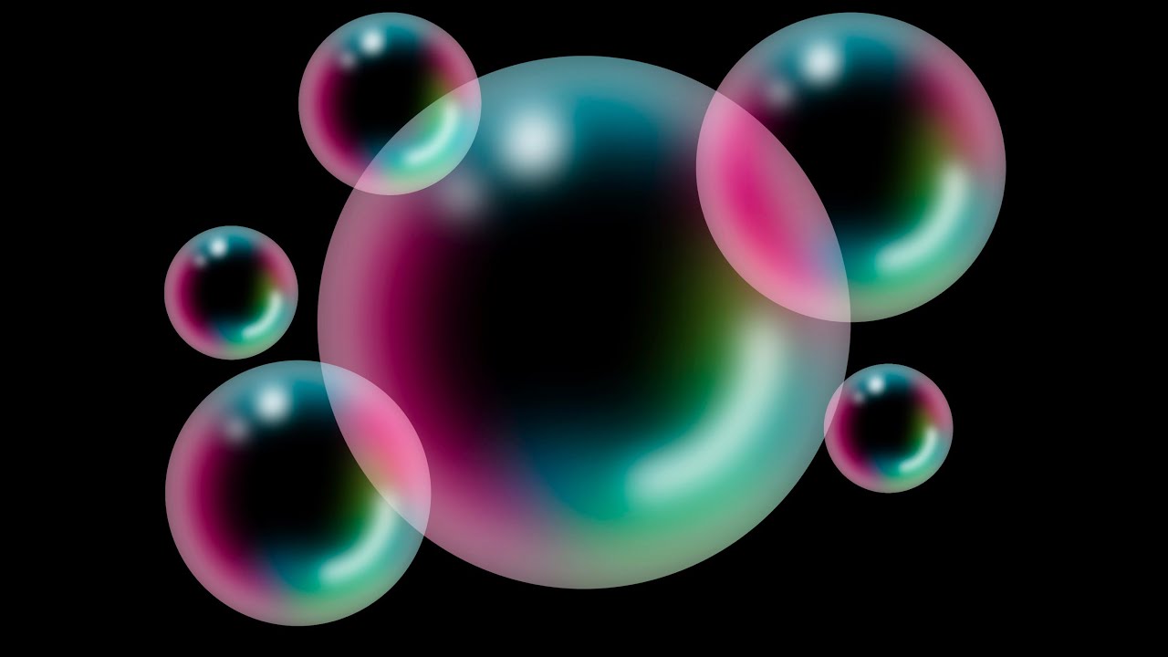 Procreate Beginner Tutorial Drawing Bubbles