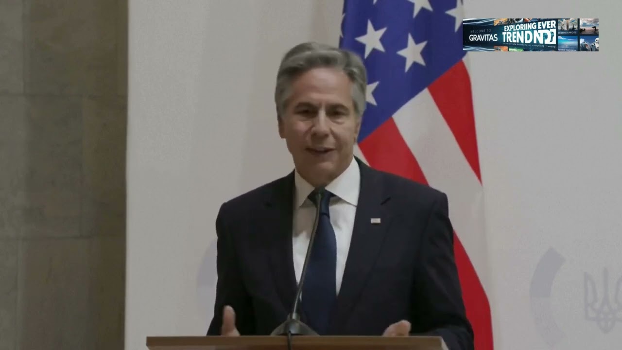 Blinken Unveils $717 Million Economic Aid Package for Ukraine