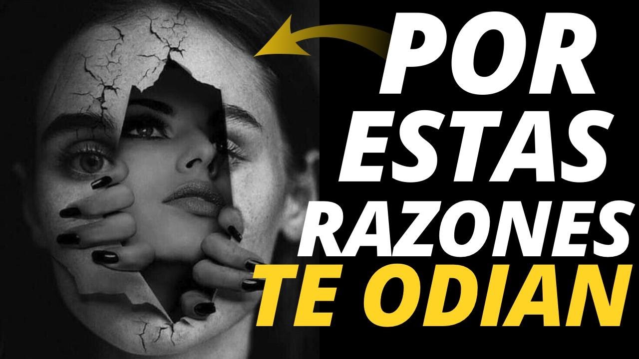5 RAZONES por Las que las Personas Te ODIAN en Secreto...FILOSOFIA ...