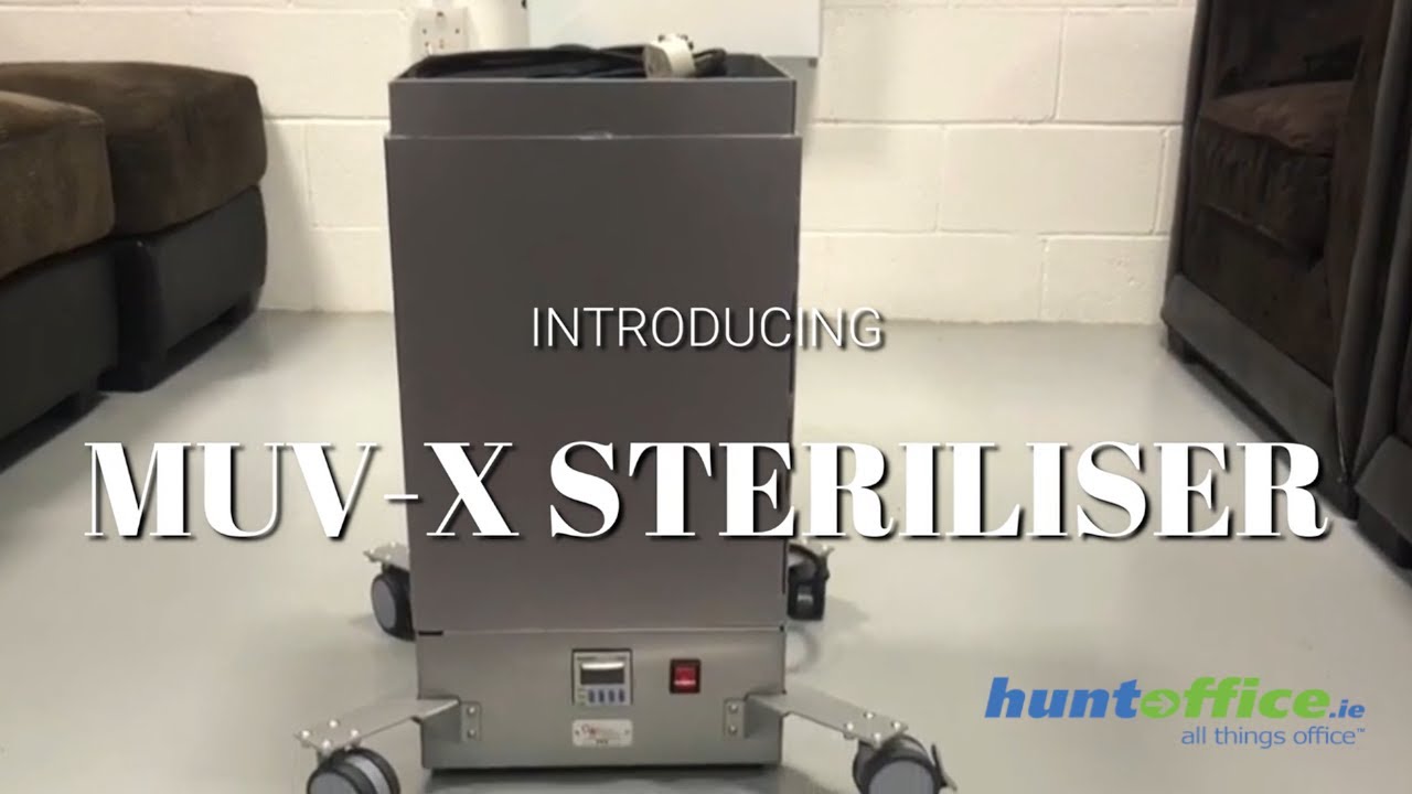 MUV-X Portable UV-C Total Room Steriliser At HuntOffice™