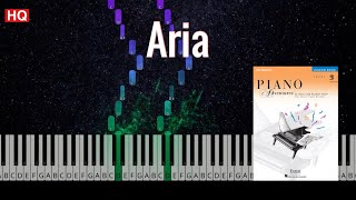 Aria | Piano Adventures 2B Lesson Book