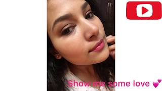 My First Makeup Tutorial .