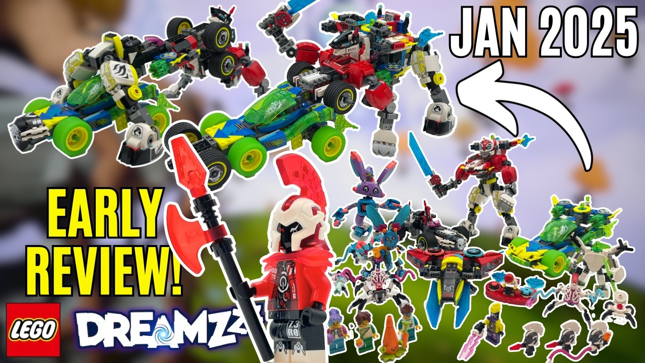 Modular Madness in LEGO Dreamzzz 2025: Early Mega Review! - YouTube