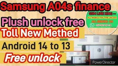 Samsung a04s kg MDM finance plus unlock||#Android14_to_13||#kg_mdm ||#mdm_bypass|| #finance_plush
