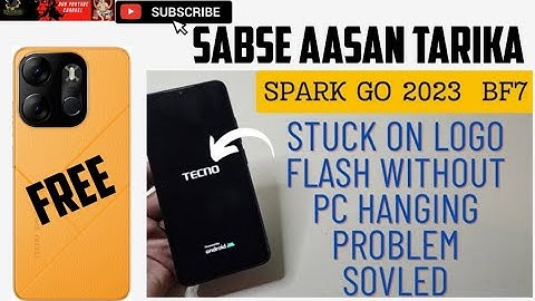 Tecno Spark Go 2023 Auto Restart Problem Solved Without Pc ,Free  At Home