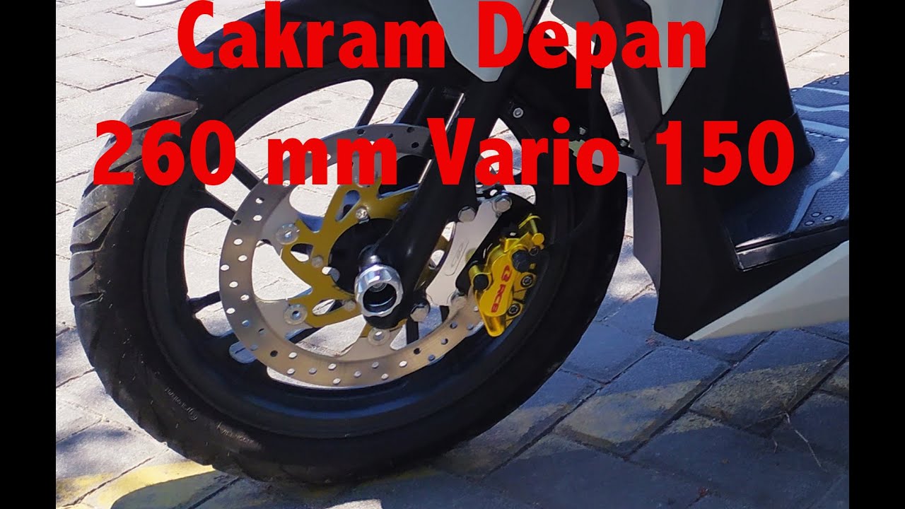 Vario 150 Keyless Dobel Cakram YouTube