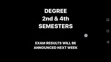 When OU 2nd&4th semester regular results update|Osmania University 2nd&4th semester results news inf