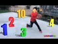 learn to count numbers 1-10 with Basketball