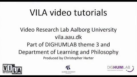 Praat 2/4 - Selecting and zooming and extracting audio selctions - VILA VIDEO TUTORIALS