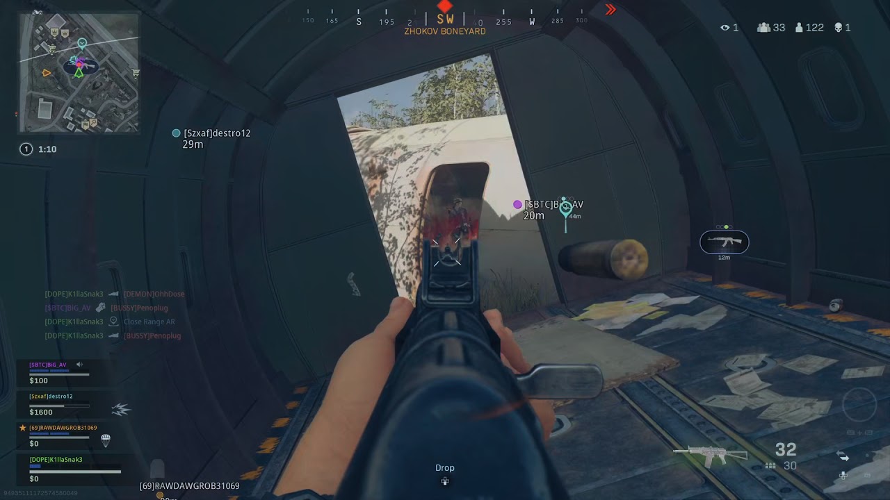 Call of Duty Iron Trials dropping bodies YouTube